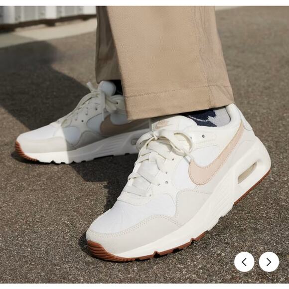 NEW Nike Air Max SC Sneakers in Sail/Gum Medium Brown/Sanddrift - Picture 1 of 14